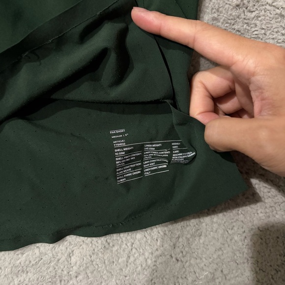 Ten thousand distance far shorts 5” inch with brief liner - Picture 2 of 4